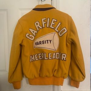 Garfield Cheerleader letterman’s jacket